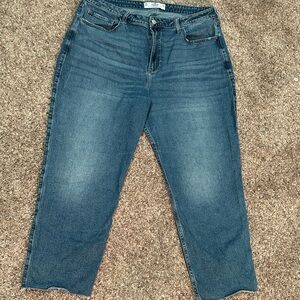 Hollister Blue Straight Leg Jeans Versatile Style